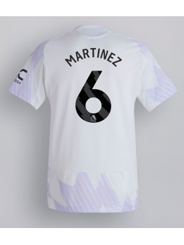 Billige Manchester United Lisandro Martinez #6 Bortedrakt 2025-26 Kortermet
